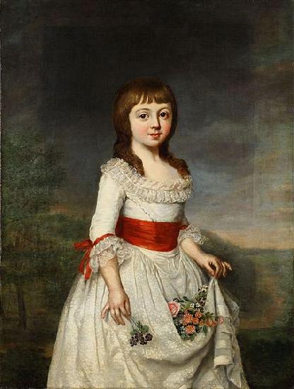 unknow artist Portrait of Duchess Charlotte Friederike of Mecklenburg as a child